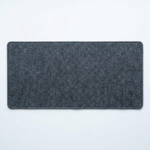 Felt Desk Mat, 900mm - Wool-blend felt mat with a bound edge.