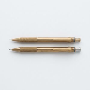 Mechanical Pencil Set - Machined brass bodies in 0.5mm and 0.7mm.