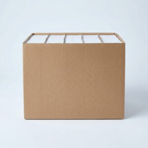 Ream Box, 2500 sheets, 100gsm - Bulk uncoated white stock, five reams.